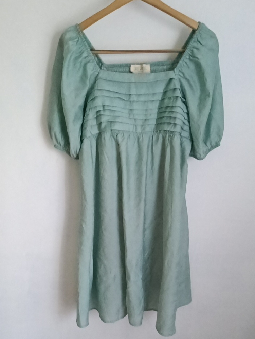Sweet Wanderer Mint Green Maternity Dress